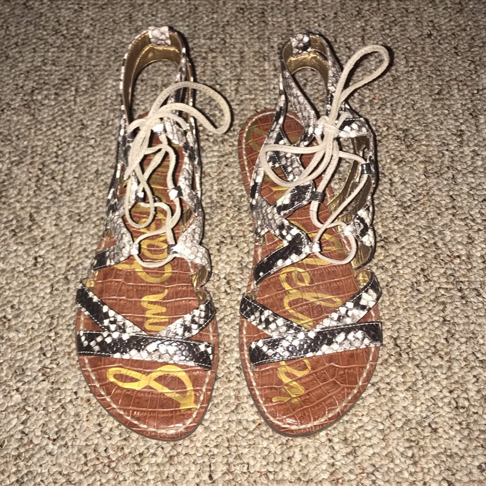 Sam Edelman Lace Up Sandals